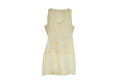 Translucent Leather Shift Dress